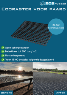 flyer-ecoraster-paard-bosrubber