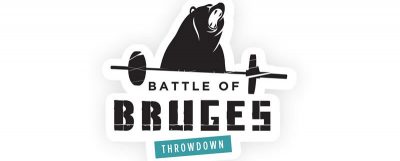 Battle of Bruges met Bos rubber crossfit vloer