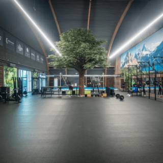 Hi-Tech Rubber rollen voor fitness Tree11 in Alkmaar.